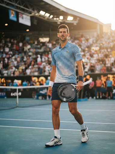 Novak Djokovic Hero Photograph
